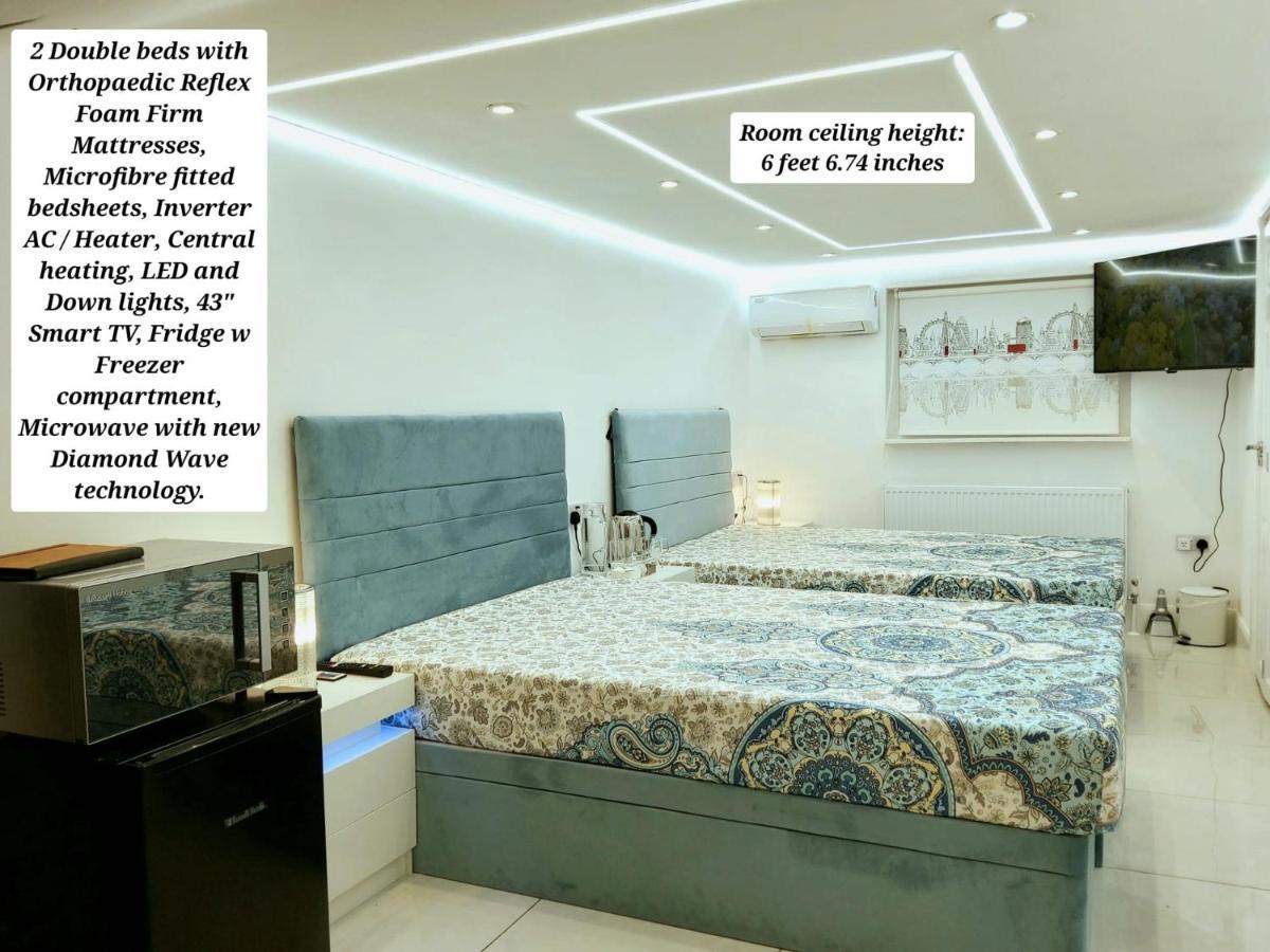 Air Conditioned Modern Double Bed Room With Private Attached Bathroom - Free Parking - Near London Heathrow Airport & Southall Broadway Eksteriør bilde
